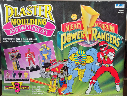 Power Rangers Plaster Moulding & Painting Set